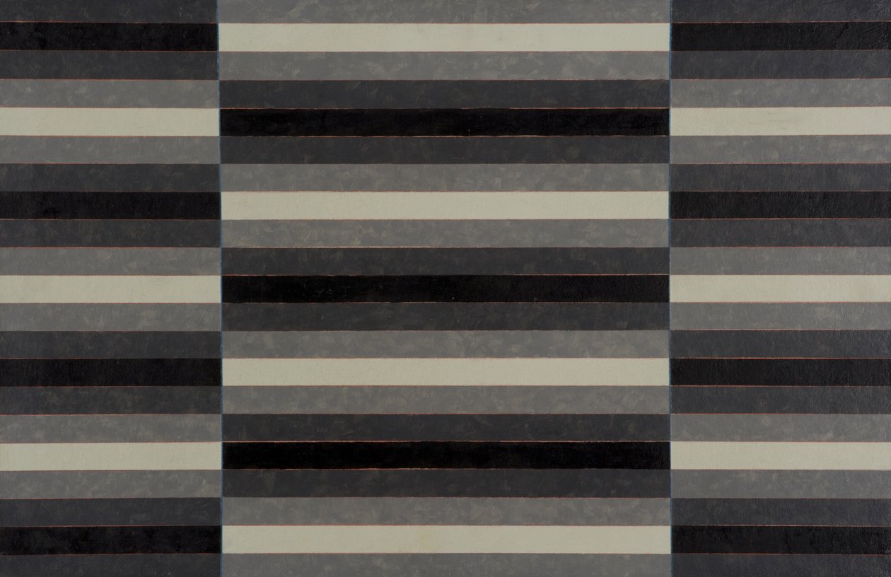 Striped Triptych No.4, 2003 by Peter McClure