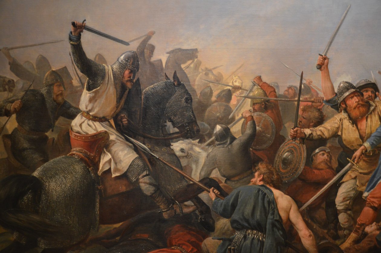 The Battle of Stamford Bridge by Peter Nicolai Arbo