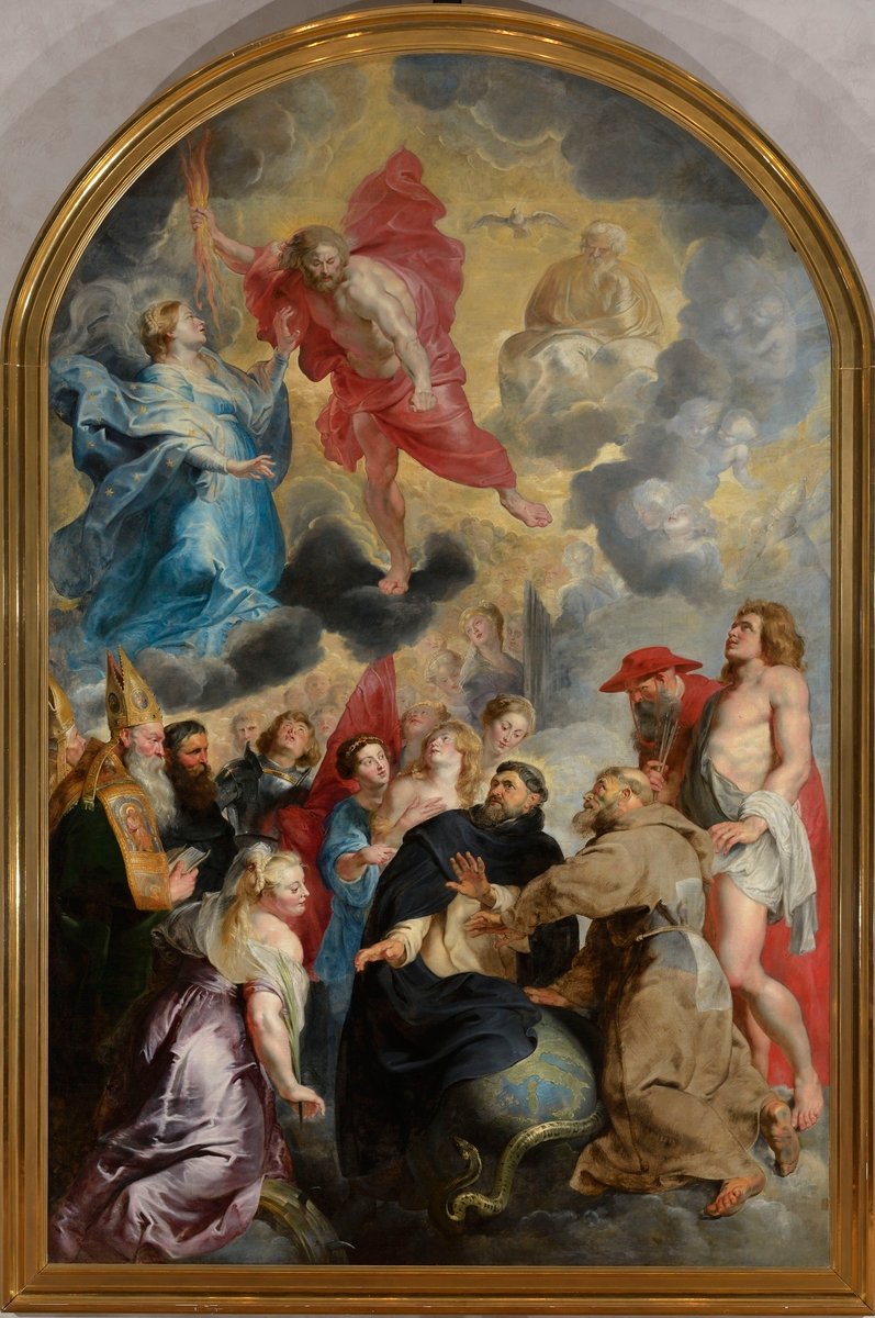 The Saints Preserving the World from the Wrath of Christ by Peter Paul Rubens