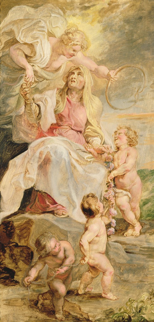 Allegory of Eternity, c.1625-30 by Peter Paul Rubens