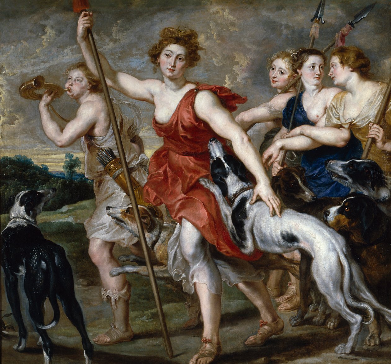 Diana the Huntress by Peter Paul Rubens