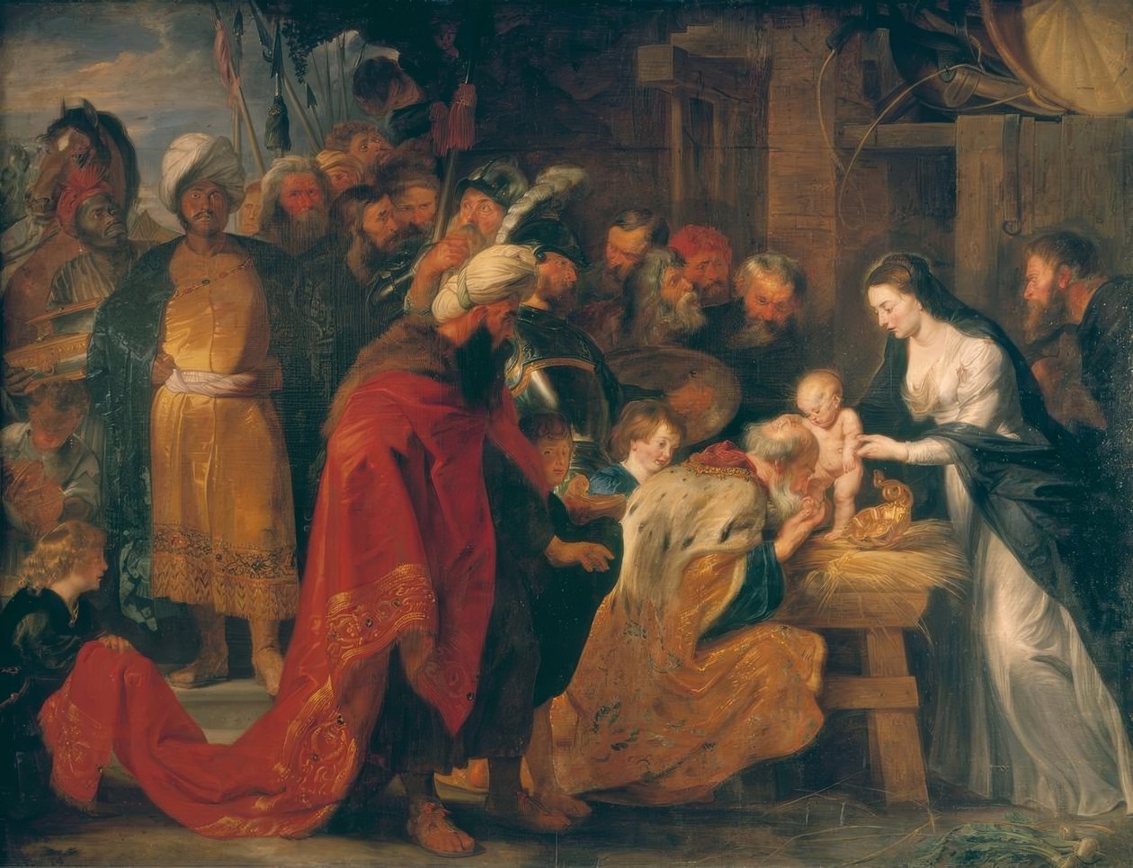 The Adoration of the Kings by Peter Paul Rubens