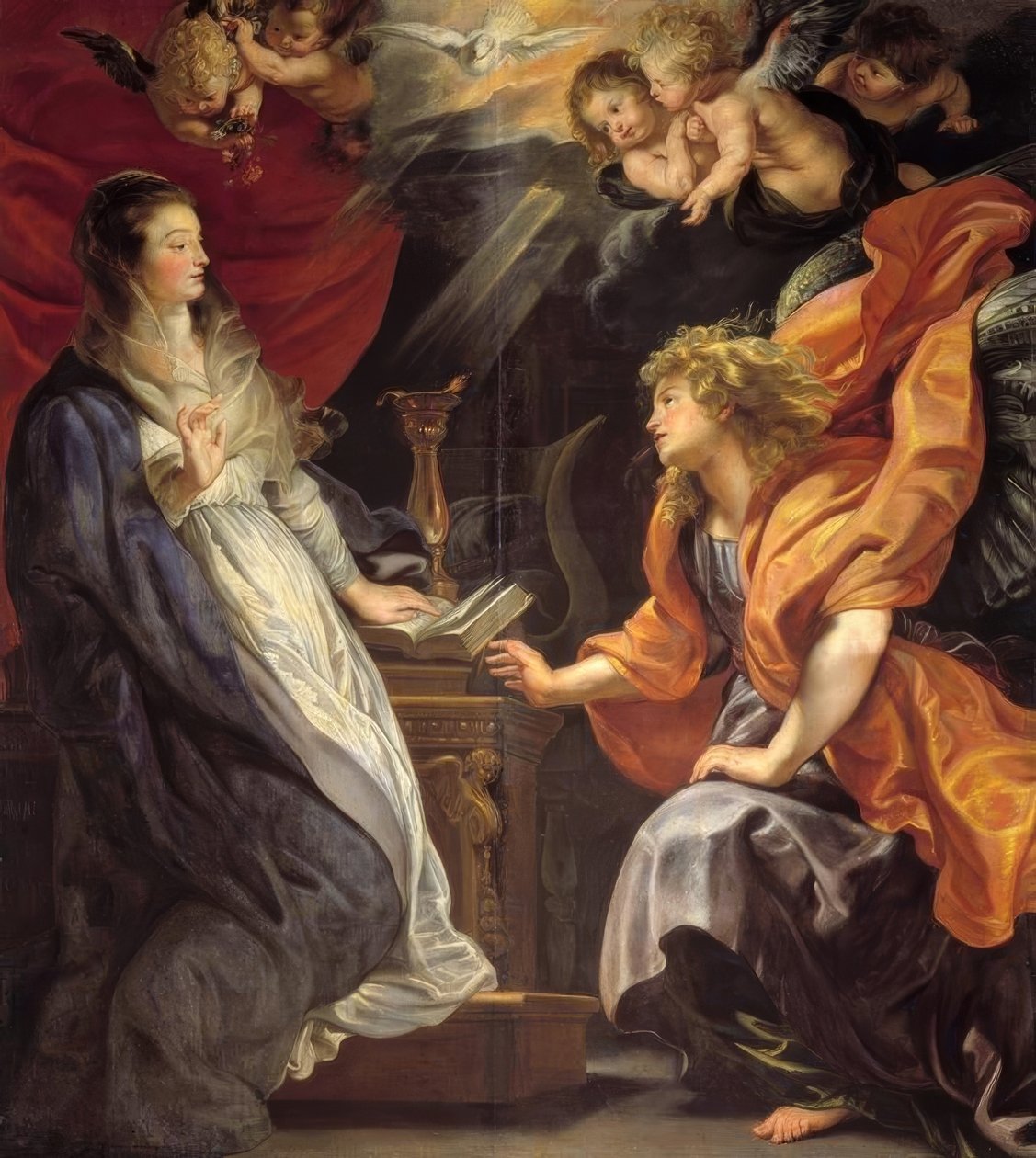 The Annunciation to Mary by Peter Paul Rubens