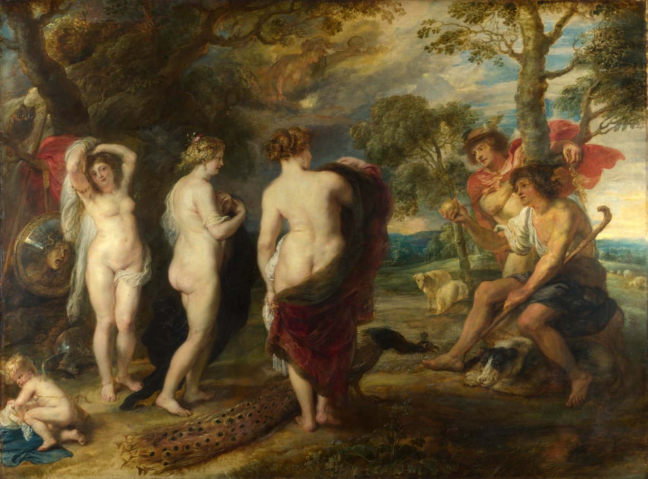 Judgment of Paris by Peter Paul Rubens