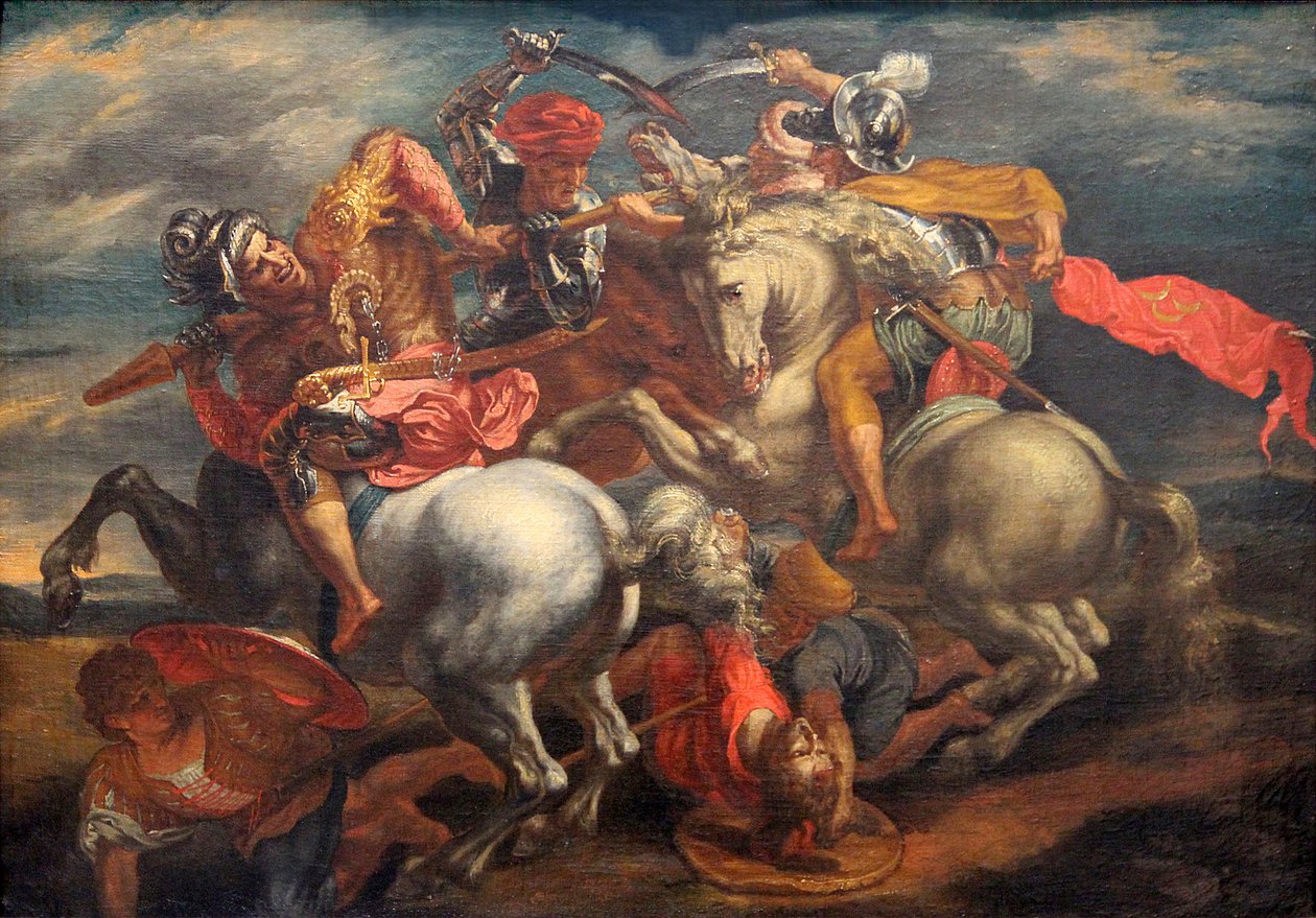 The Battle of Anghiari (The Fight for the Standard) by Peter Paul Rubens