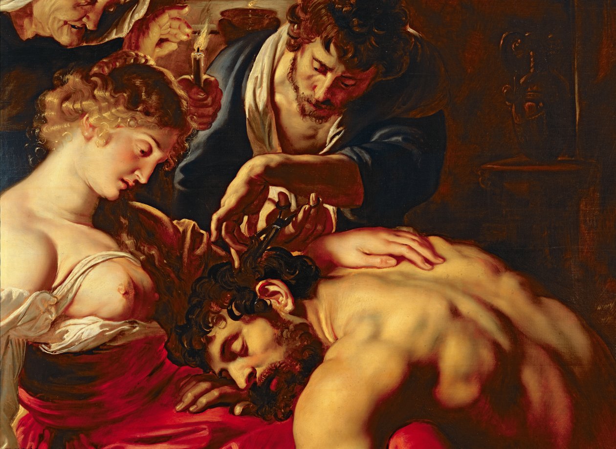 Samson and Delilah, c.1609 (detail) by Peter Paul Rubens