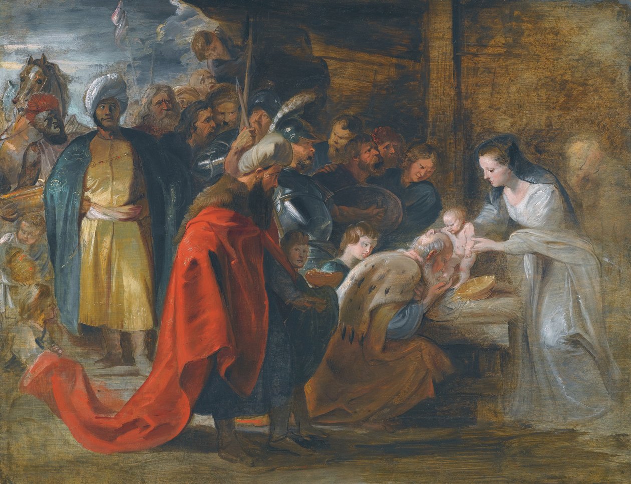 Study for Adoration of the Magi by Peter Paul Rubens