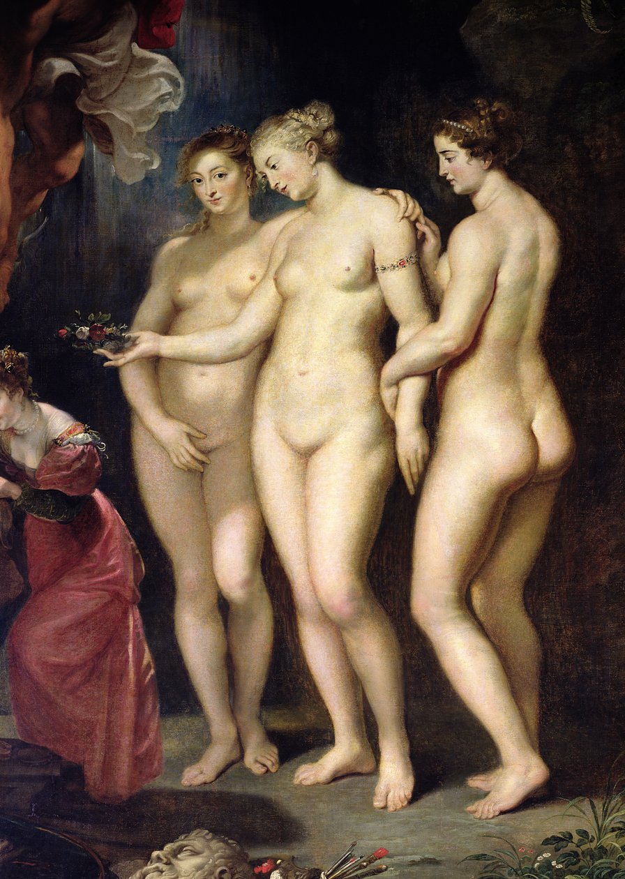 The Medici Cycle: Education of Marie de Medici (Detail) by Peter Paul Rubens