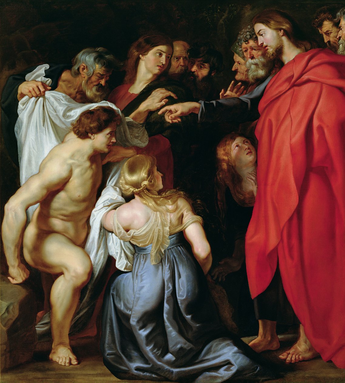 The Resurrection of Lazarus by Peter Paul Rubens