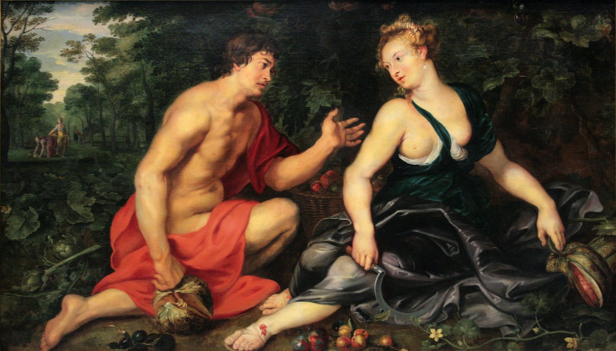 Vertumnus and Pomona by Peter Paul Rubens