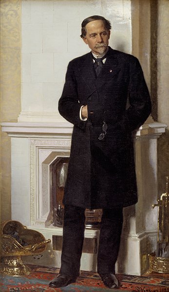 Portrait of the Architect Ferdinand Meldahl by Peder Severin Krøyer