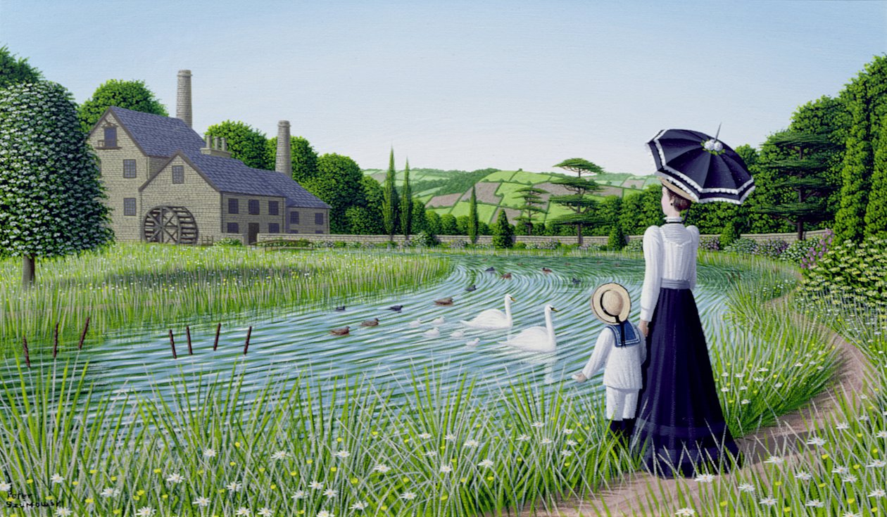 By the Old Mill by Peter Szumowski