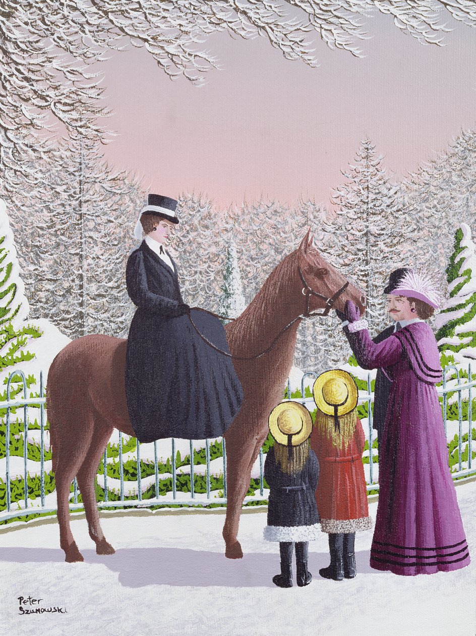 Lady on Horseback by Peter Szumowski