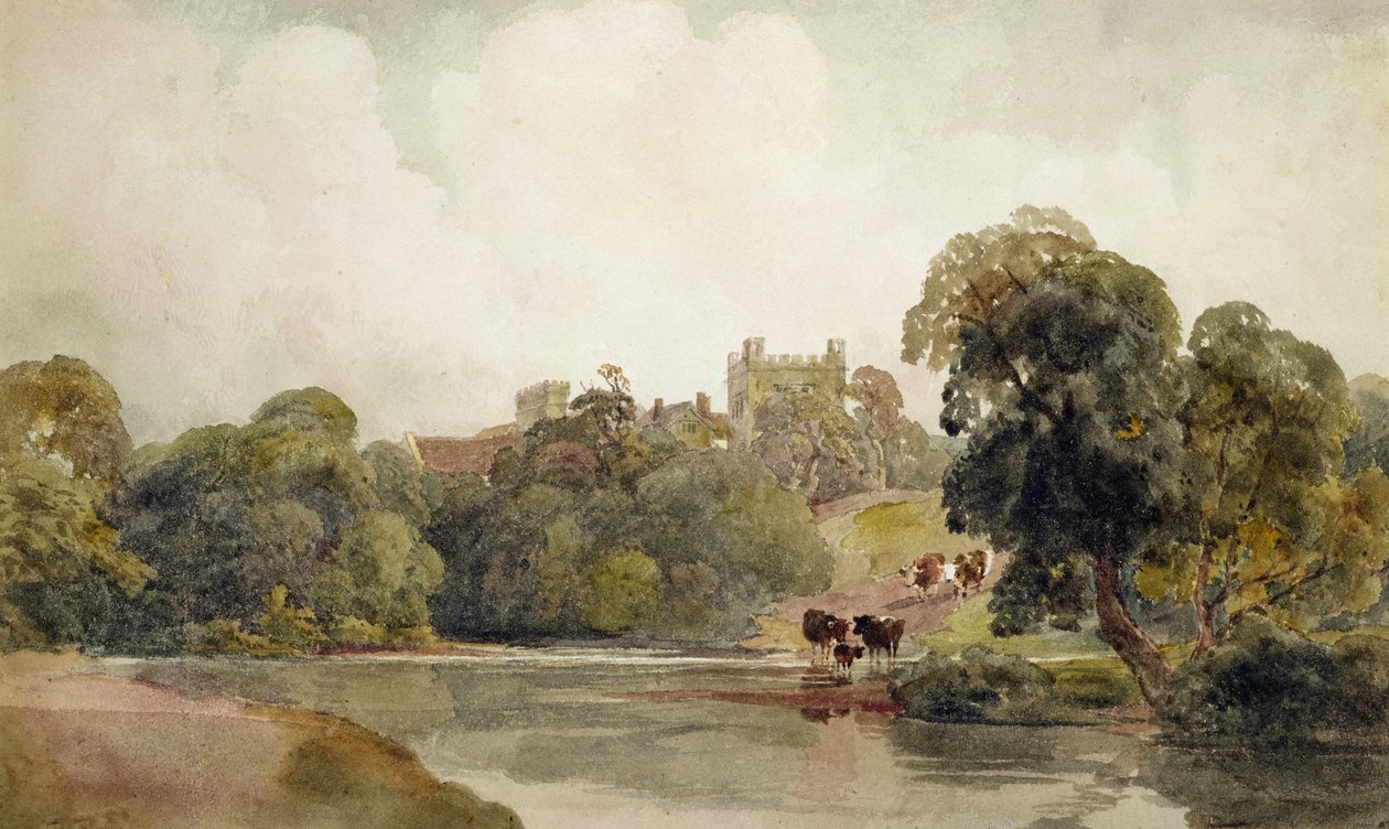 Mortham Tower, County Durham by Peter de Wint