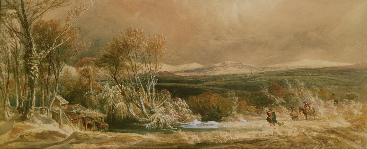 The Snow Drift by Peter de Wint