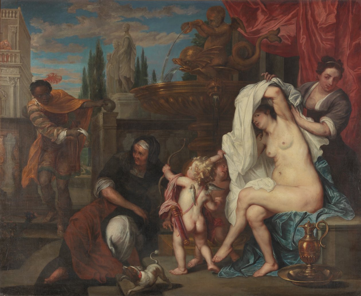 Bathsheba by Peter (1624 1677) Thys