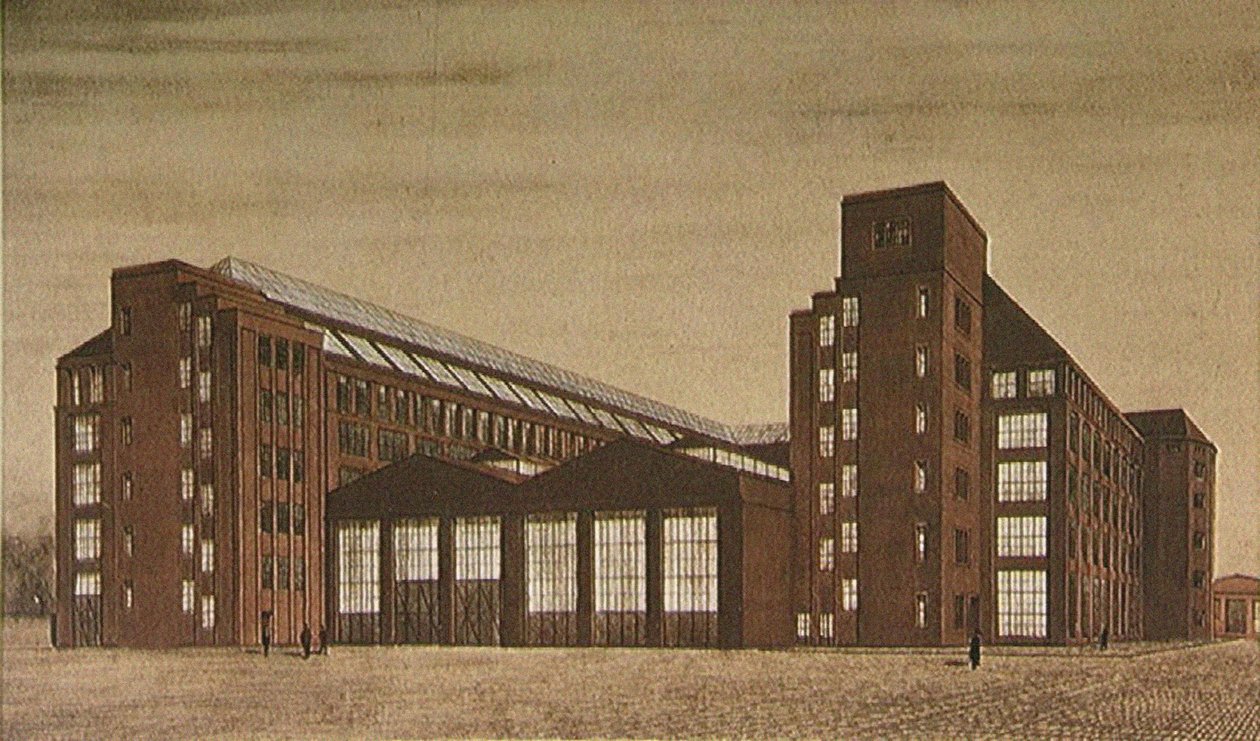 AEG High Tension Factory, Berlin by Peter Behrens