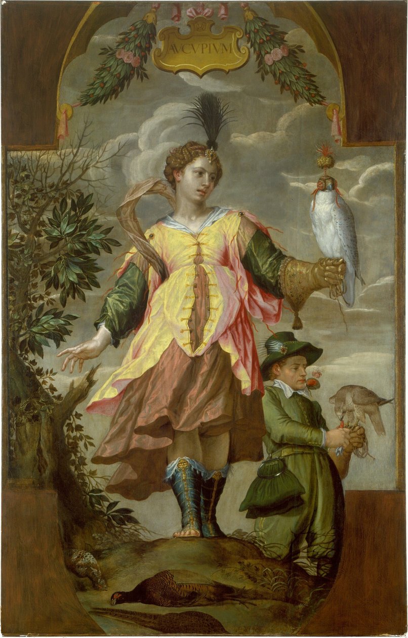 Allegory of Bird Hunting by Peter Candid