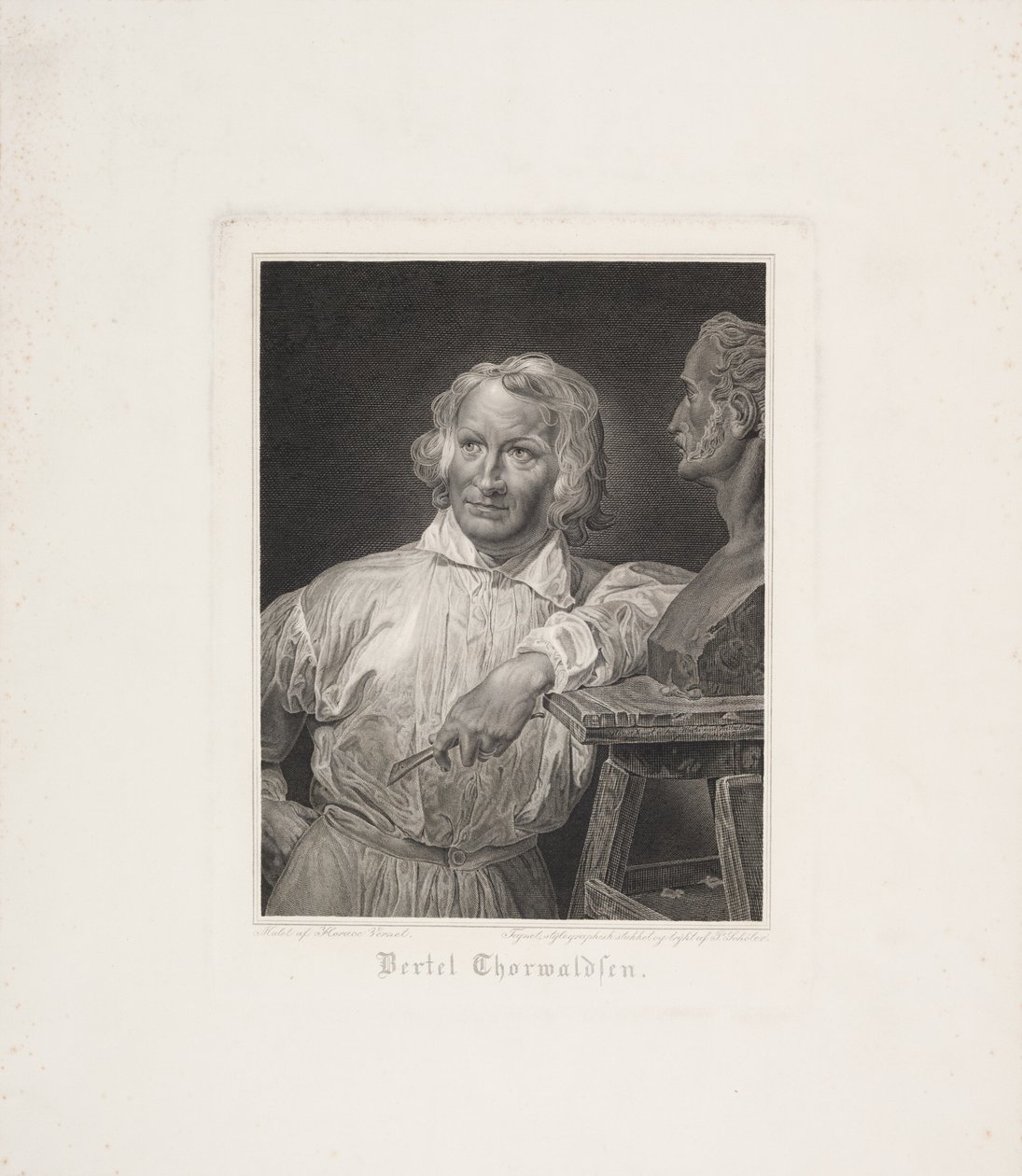 Bertel Thorvaldsen by Peter Christian Schøler