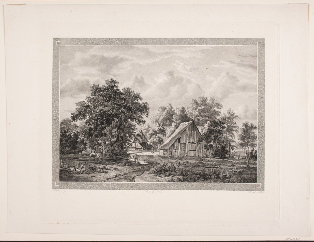 On a Farm by Peter Christian Schøler