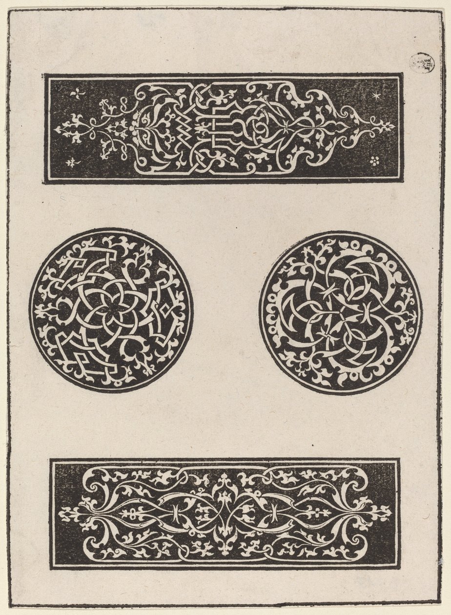 Decorative Panels by Peter Flötner