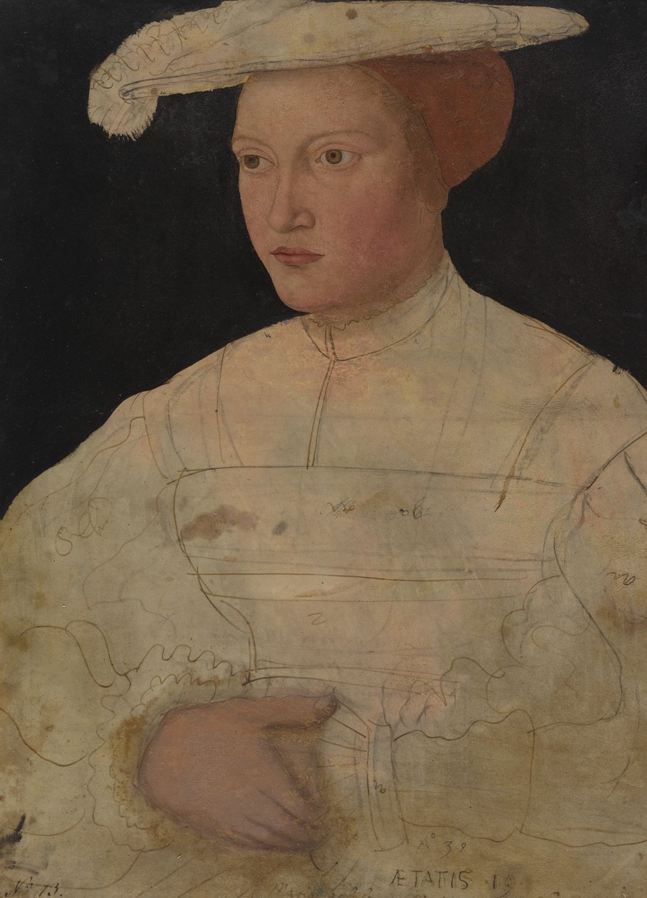 Maria Margravine of Brandenburg by Peter Gertner