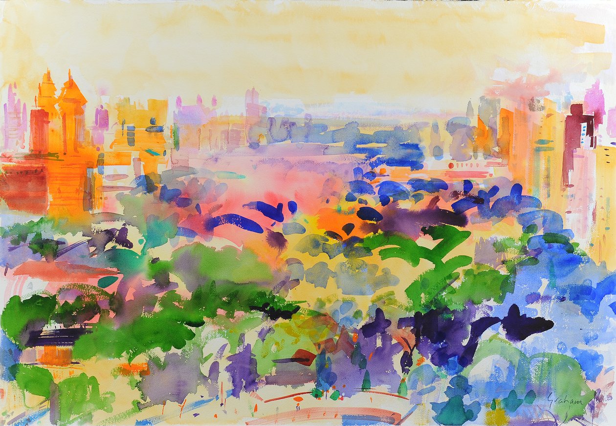Summer Morning, Manhattan by Peter Graham