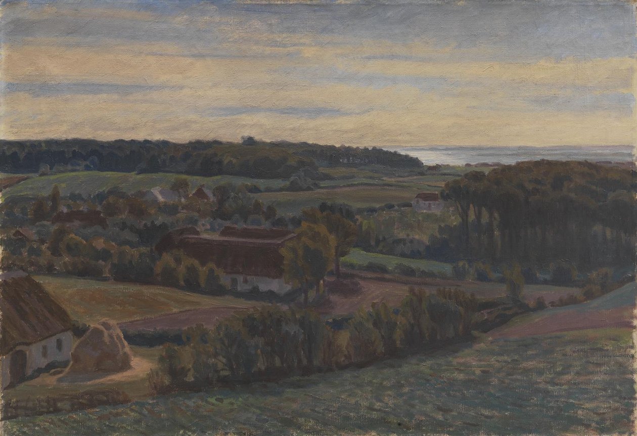 Autumn Landscape by Peter Hansen