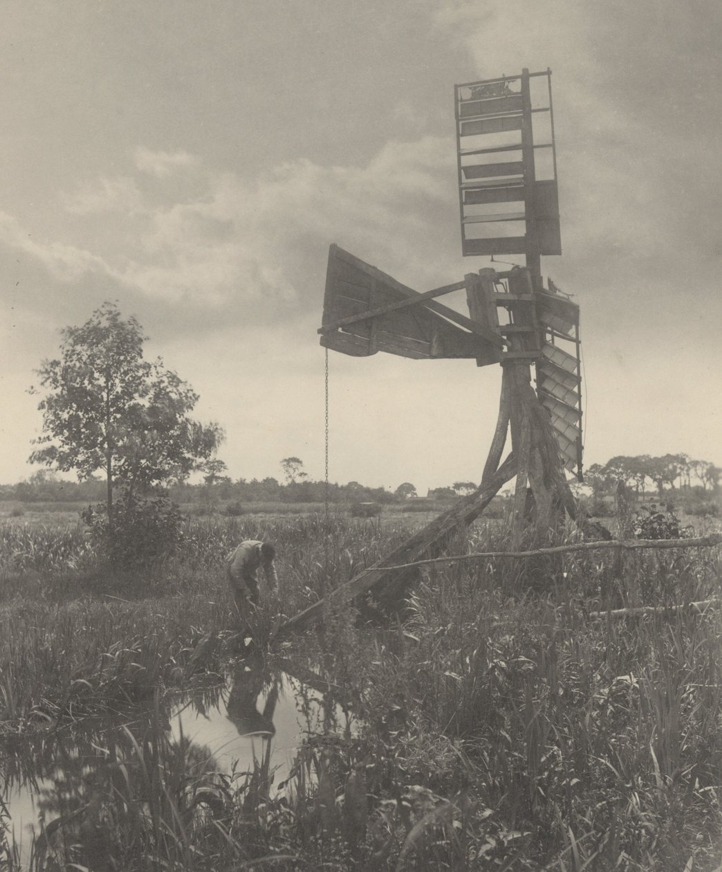 A Ruined Water-Mill by Peter Henry Emerson