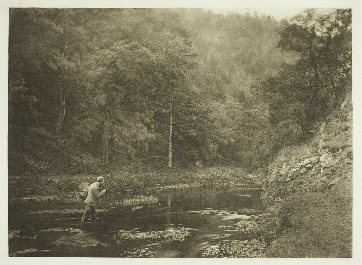 In Dove Dale. "Habet!" by Peter Henry Emerson