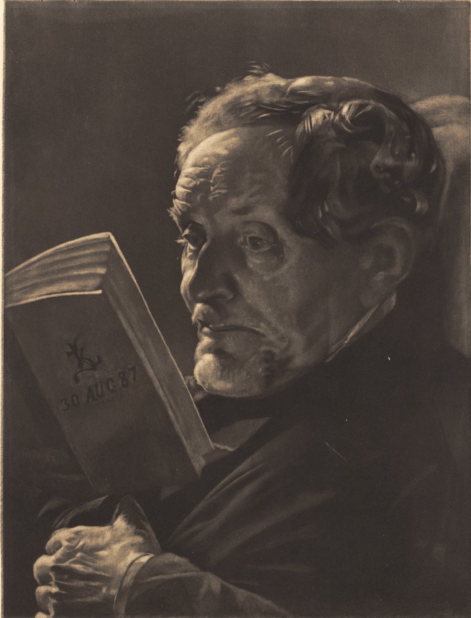 Chief Physician C. V. Zahrtmann by Peter Vilhelm Ilsted