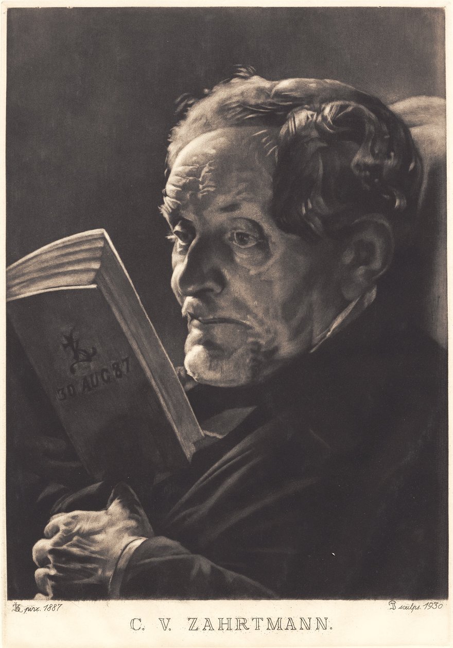 Chief Physician C. V. Zahrtmann by Peter Vilhelm Ilsted