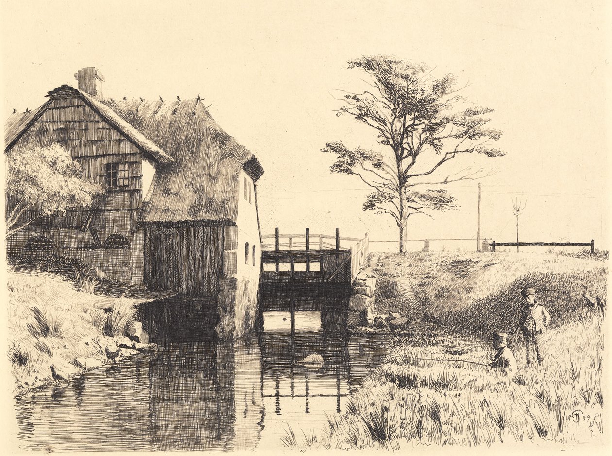 Stampen by Peter Vilhelm Ilsted