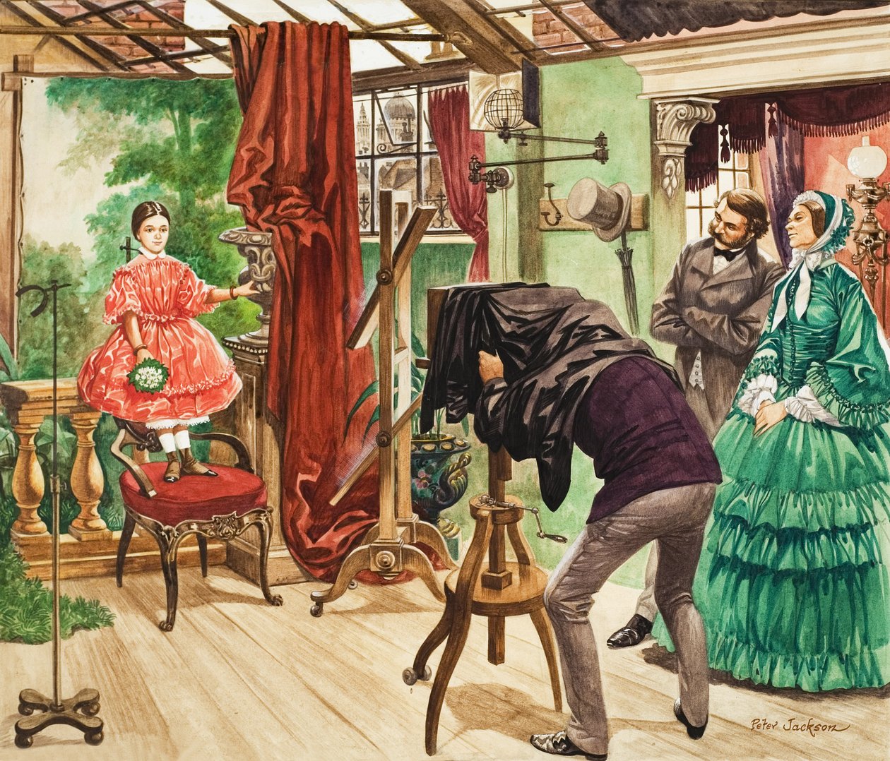 Nineteenth Century Photography Session by Peter Jackson