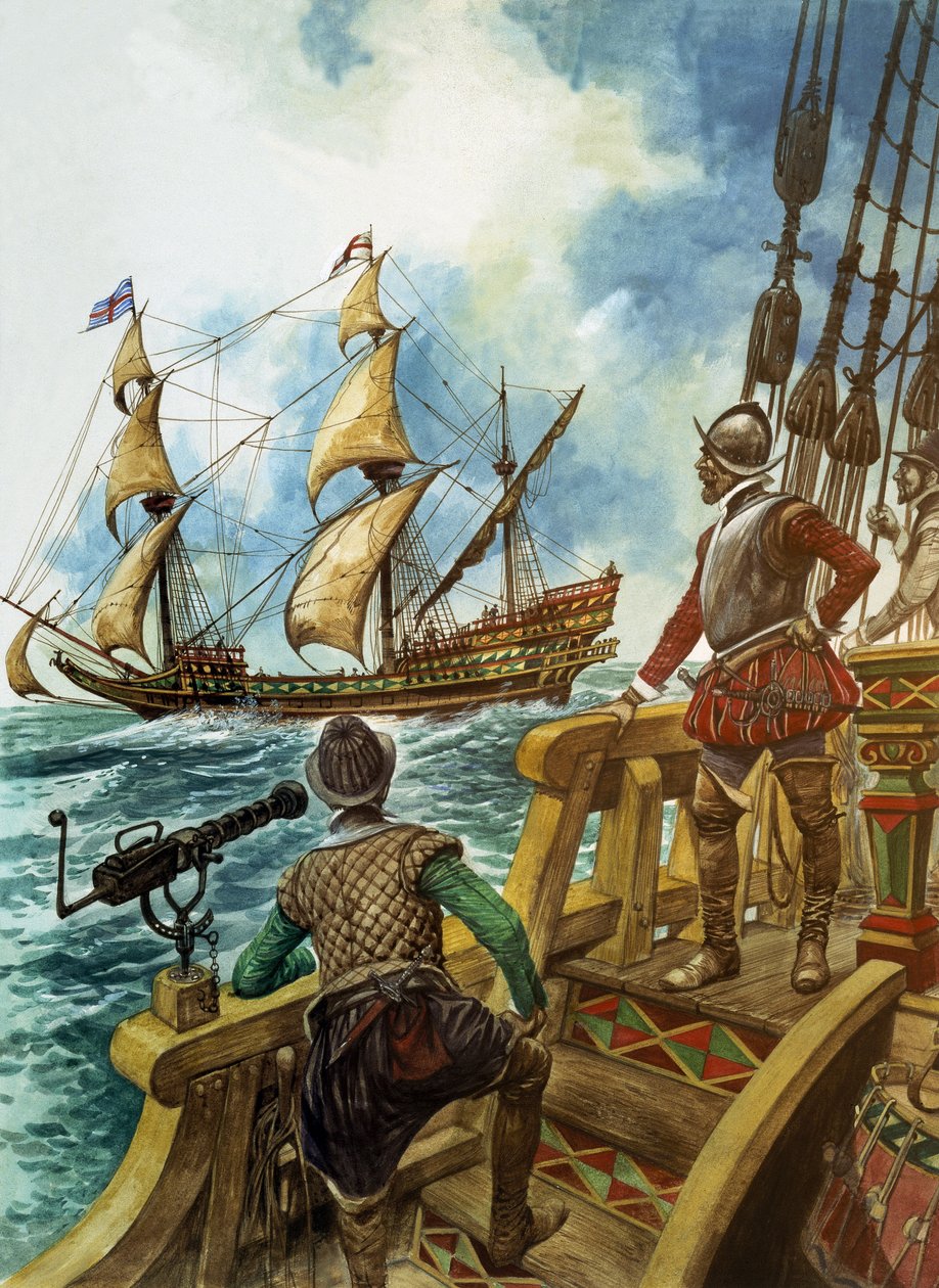 Sir Francis Drake (1540-96) by Peter Jackson
