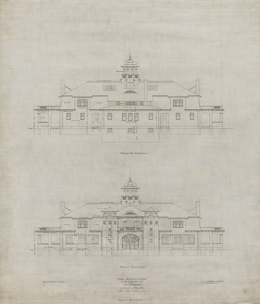 Ravinia Refectory by Peter Joseph Weber