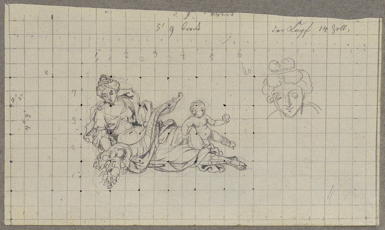 Fountain Complex in the Peach Garden of the Upper Belvedere by Peter Krafft
