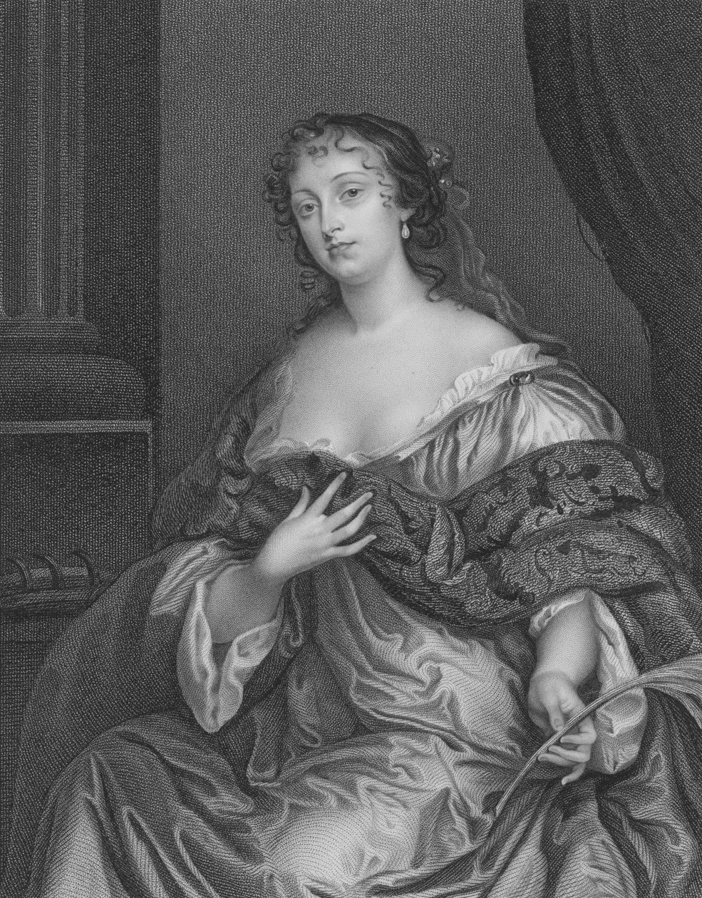 La Belle Hamilton by Peter Lely