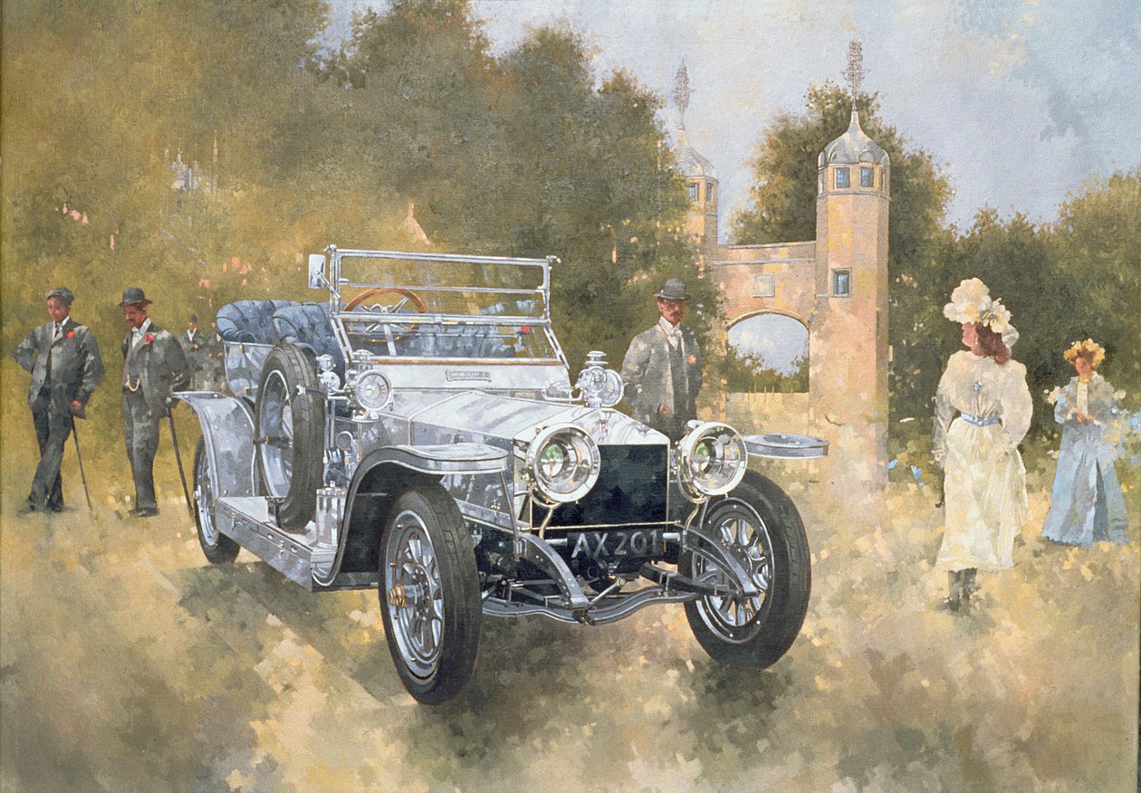 The Silver Ghost AX201 by Peter Miller