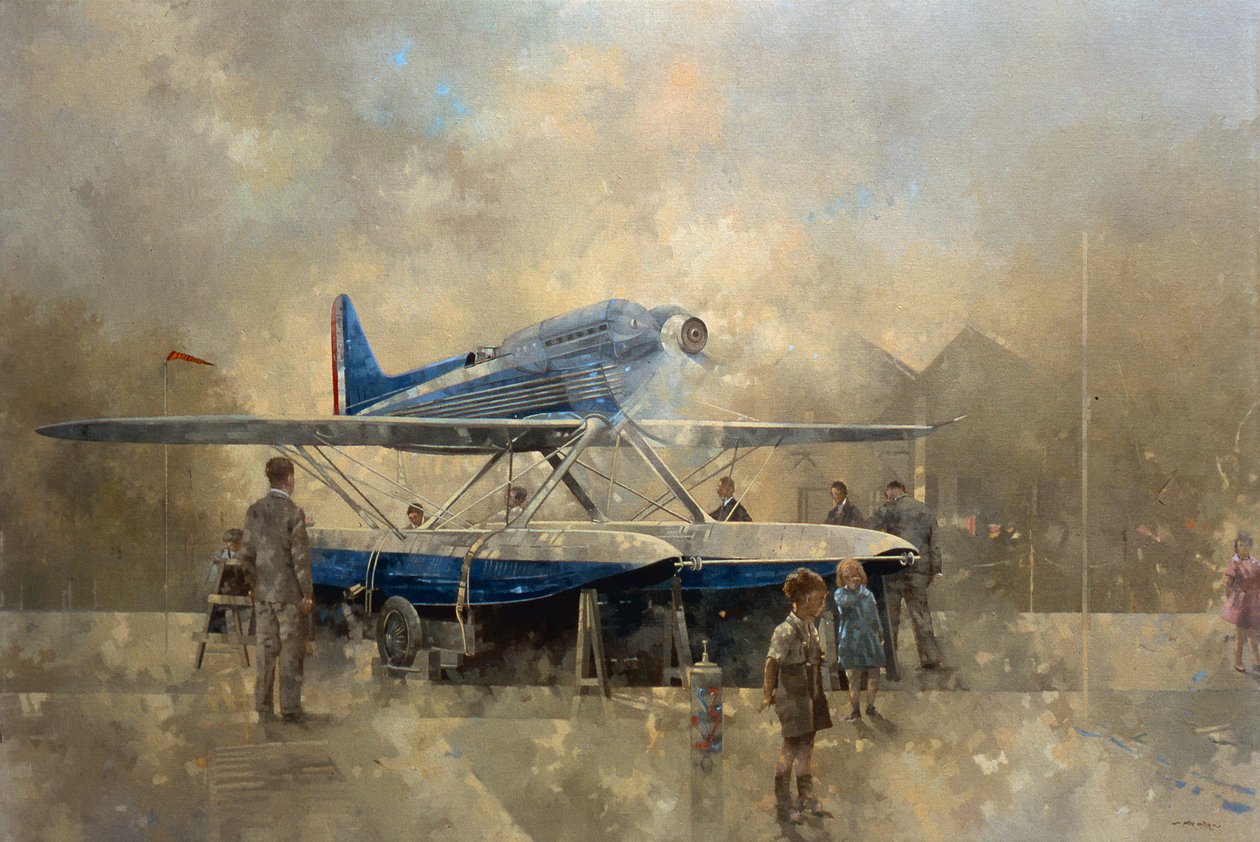 Winter Morning with the Schneider by Peter Miller