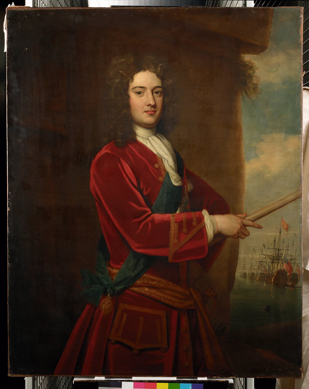 Portrait of Admiral James Berkeley by Peter Monamy