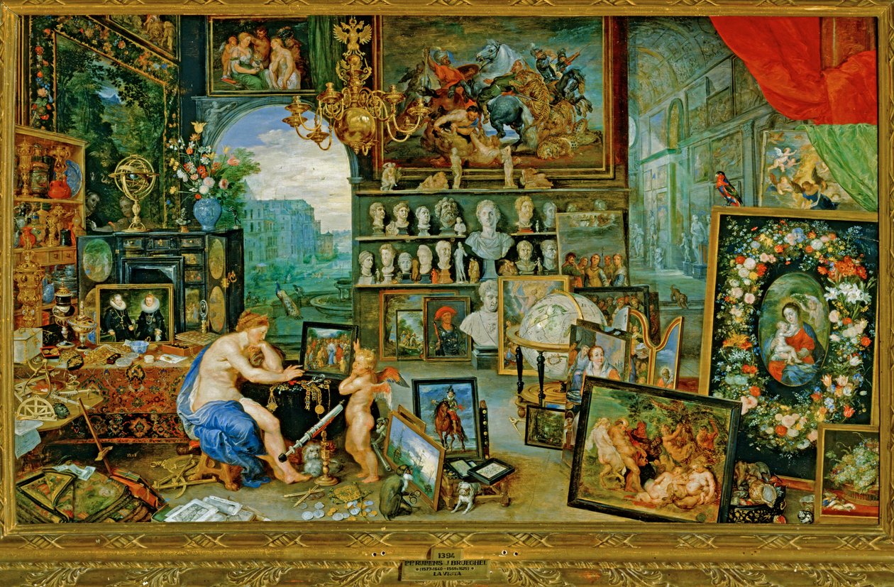 The Sight by Peter Paul & Brueghel Jan (1601 78) Rubens