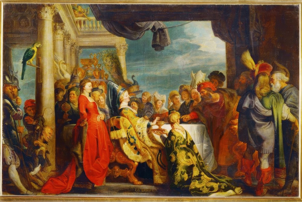 Alboin and Rosamunde by Peter Paul Rubens