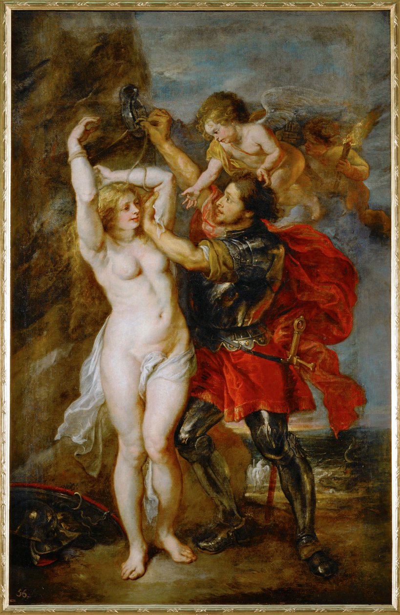 Andromeda liberated by Perseus by Peter Paul Rubens