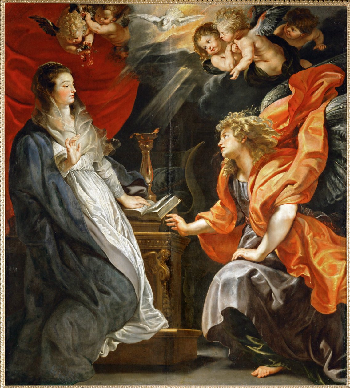 Annunciation to Saint Mary by Peter Paul Rubens