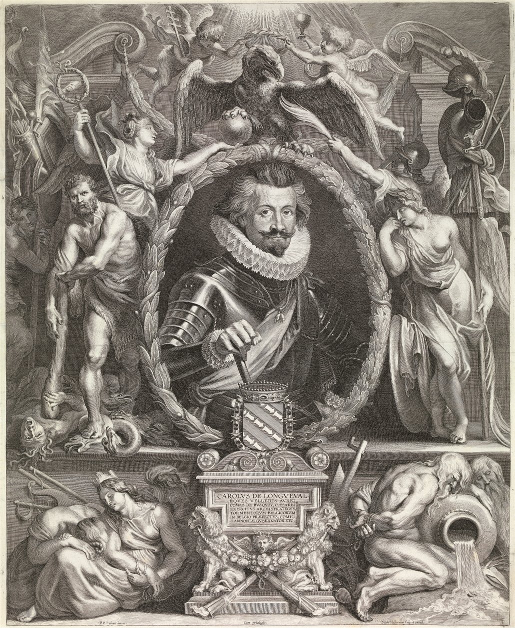 Charles Bonaventure de Longueval by Peter Paul Rubens