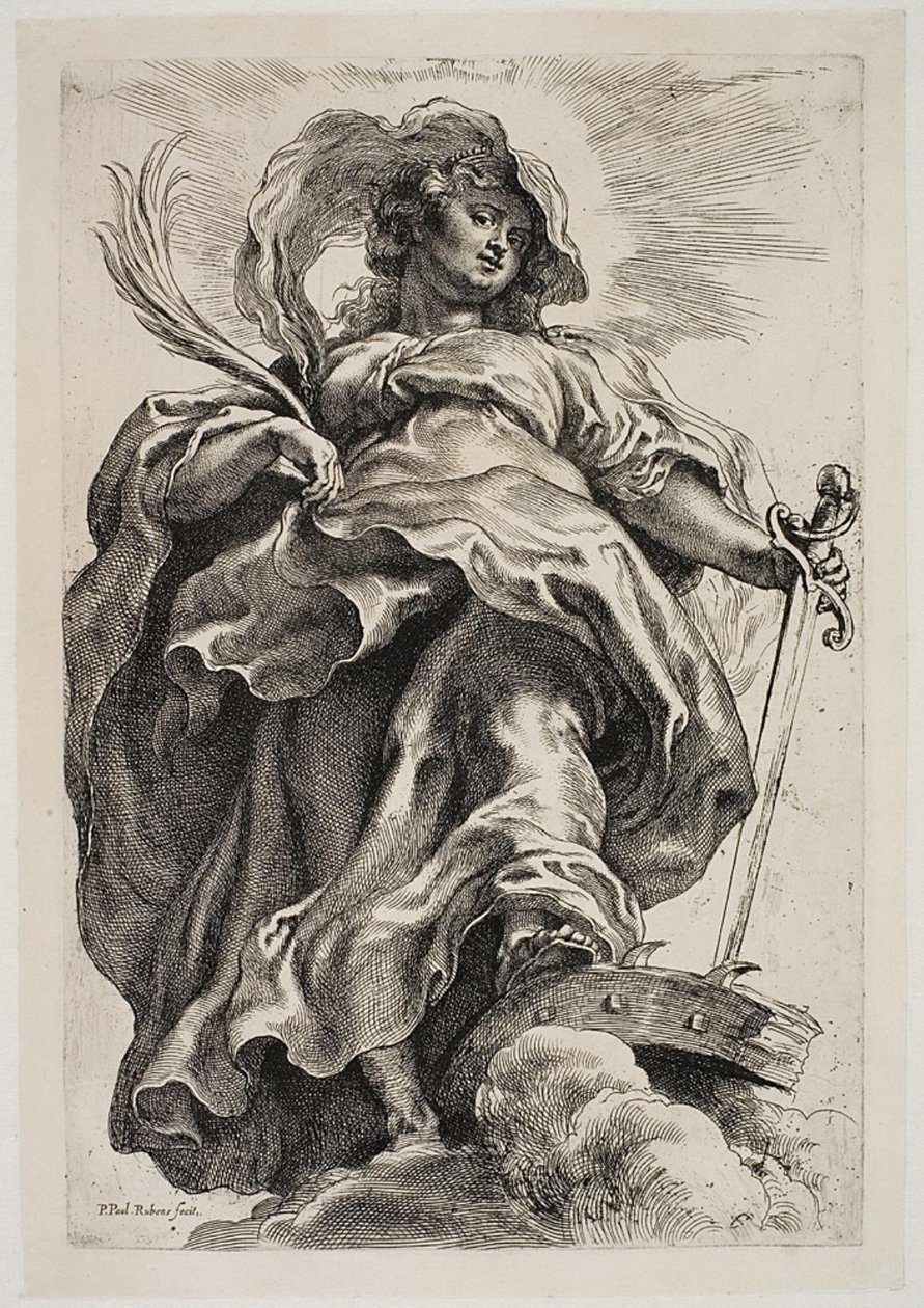 Saint Catherine of Alexandria by Peter Paul Rubens