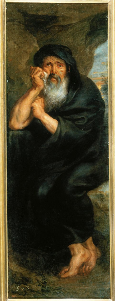Heraklith, Greek Philosopher by Peter Paul Rubens