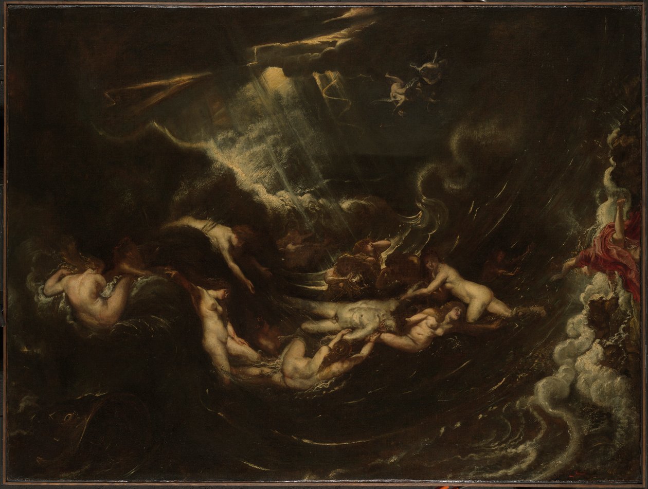 Hero and Leander by Peter Paul Rubens