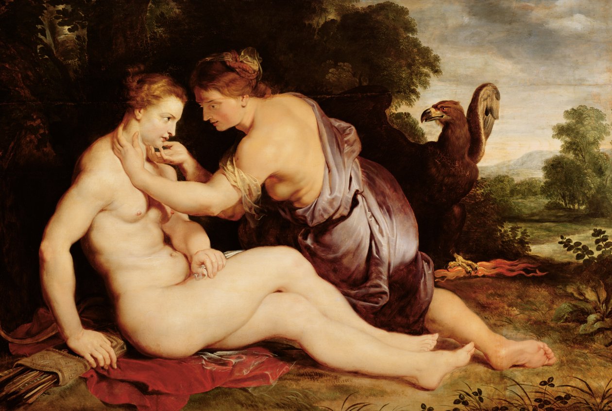 Jupiter and Callisto, 1613 by Peter Paul Rubens